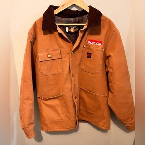 Tough Duck / Makita - Men’s Large - Tan - Heavy Duty Workwear Jacket -